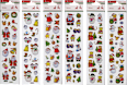 Aufkleber, Weihnachtsmotiv, glänzend Dekorieren & Einrichten