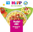 Bio für Kinder Nudel-ABC mit Bolognese-Sauce HiPP