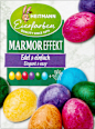 barvy na vajíčka, mramorový efekt HEITMANN Eierfarben
