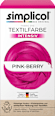 Textilfarbe intensiv Pink-Berry Simplicol