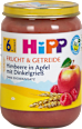 Babybrei Frucht & Getreide Himbeere in Apfel mit Dinkelgrieß HiPP