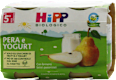 Omogeneizzato pera e yogurt HiPP