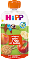 Quetschie Hippis Pfirsich-Banane in Apfel mit Cookies ab 1 Jahr HiPP
