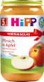 Früchte Pfirsich in Apfel, ab dem 5. Monat HiPP