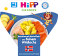Kinderteller Karotten mit Kartoffeln und feinem Wildlachs ab 1 Jahr HiPP