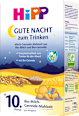 Getreidebrei Bio Gute Nacht mit Bio-Milch ab dem 10.Monat HiPP