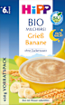 Abendbrei Milch Grieß Banane ab dem 6. Monat HiPP
