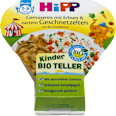 Kinderteller Gemüsereis mit Erbsen & zartem Geschnetzelten ab 1 Jahr HiPP
