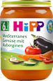 Gemüse Mediterranes Gemüse mit Auberginen ab dem 6. Monat HiPP