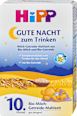 Getreidebrei Bio Gute Nacht mit Bio-Milch ab dem 10.Monat HiPP