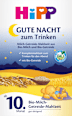 Getreidebrei Bio Gute Nacht mit Bio-Milch ab dem 10.Monat HiPP