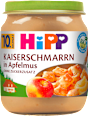 Kleine Mehlspeise Kaiserschmarrn in Apfelmus ab dem 10. Monat HiPP