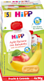 Quetschie Apfel-Banane & Babykeks nach dem 4. Monat (4x90 g) HiPP