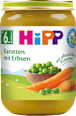 Gemüse Karotten mit Erbsen, ab dem 6.Monat HiPP
