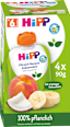 Quetschie Pfirsich-Banane mit Kokosmilch, ab 6 Monaten (4x90 g) HiPP