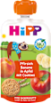 Hippis EKO voćni pire – breskva, banana i jabuka s dječjim keksom, 1+ g. HiPP