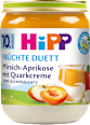Frucht & Joghurt Pfirsich-Aprikose mit Quark-Creme, ab dem 10.Monat HiPP