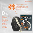 Festes Duschgel mit Aktivkohle Foamie