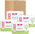 Windeln Gr. 2 Mini (4-8 kg), Monatspack HiPP Babysanft