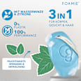 Festes Duschgel Men Wasserminze & Zitrone 3in1 Foamie