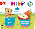 Früchte Mini Desserts Birne in Apfel, ab dem 5. Monat (4x100 g) HiPP