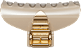 Haarklammer Clipstar MHS Golden Clasp M  invisibobble