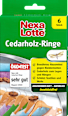 Kleidermottenfalle Cedarholz-Ringe Nexa Lotte