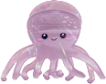Haarklammer Clipstar Kinder Octopus Splash invisibobble