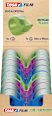 Klebeband Film Eco & Crystal Mini Abroller sortiert tesa