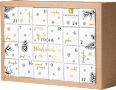 Adventskalender 2024 mit 24 natürlich pflegenden Überraschungen Greendoor