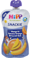 Bio sadni žepek Snackie z okusom manga, banane, pomaranče in hruške z rižem HiPP