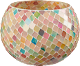 Glaswindlicht, Mosaik, bunt BOLTZE