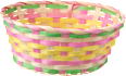 Osterkorb oval, pastell BOLTZE