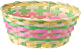 Osterkorb oval, pastell BOLTZE