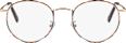 Fertig-Lesebrille Vollrand demi braun + 2,00 VISIOMAX