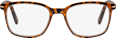 Fertig-Lesebrille demi-braun Vollrand + 2,5 VISIOMAX