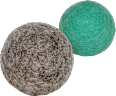 Katzenspielzeug flinke Filzbälle grau & mint Catlabs