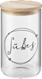 Vorratsdose aus Glas mit Bambusdeckel (1.000 ml) BOLTZE