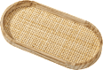 Tablett aus Holz, (30x15x2,5 cm) BOLTZE