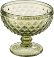 Glasschale mit Rauten, grün BOLTZE
