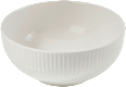 Müslischale, gerillt, weiß BOLTZE