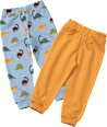 2er Pack Kinder Hosen, Gr. 104, aus Bio-Baumwolle ALANA