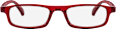 Naočale za čitanje – crvene, dioptrija +1,0 visiomax