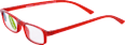 Ochelari de citit  roșu, dioptrie +3,0 Visiomax