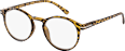 Okuliare na čítanie, dioptria +3,00 - okrúhle leopardie  Visiomax
