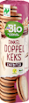 Kekse, Dinkel Doppelkeks Zartbitter, Naturland dmBio