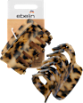 Haarspange eckig in T-Shell Optik ebelin