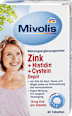 Zink + Histidin + Cystein Depot, Tabletten 40 St. Mivolis