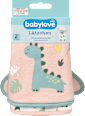 Lätzchen aus Stoff Dino rosa 2St babylove