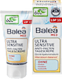 Anti Falten Gesichtscreme Ultra Sensitive LSF 15 Balea med